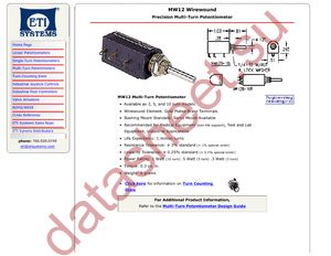 MW20B-10-500 datasheet  